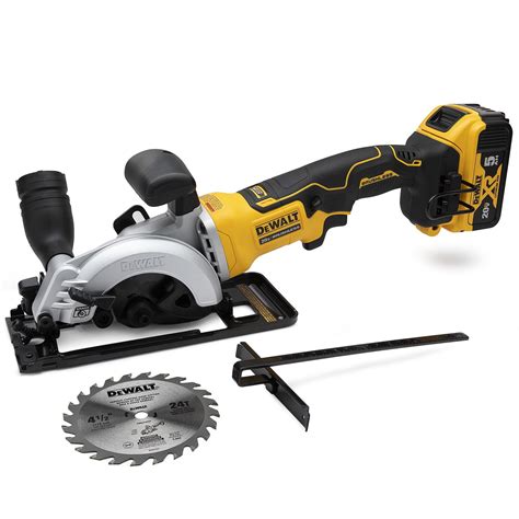 DEWALT Atomic 20V MAX Brushless 4-1/2-Inch Cordless Circular Saw Kit ...