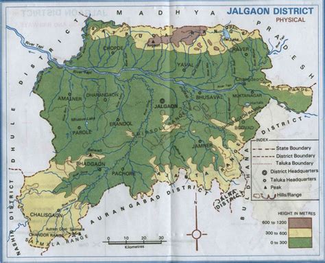 JALGAON :- JALGAON DISTRICT MAP