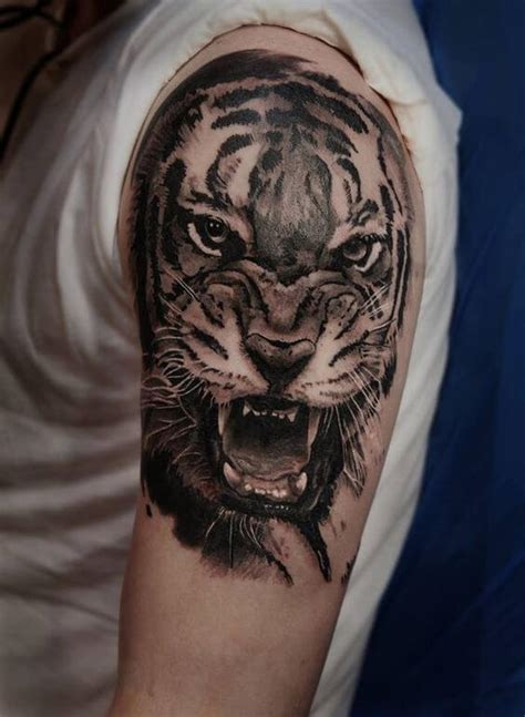 15+ Angry Tiger Tattoo Designs and Ideas | PetPress