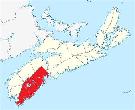 File:south Shore Ns Map - Wikipedia - Printable Map Of Nova Scotia | Printable Maps