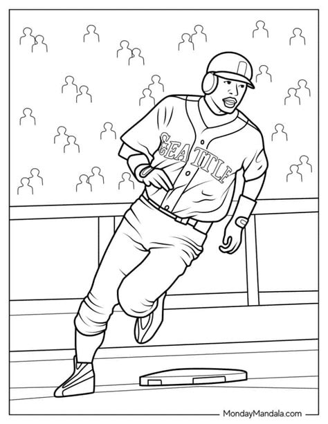 20 Baseball Coloring Pages (Free PDF Printables)