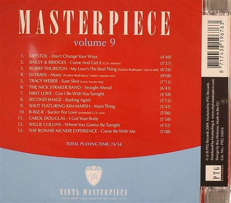 MASTERPIECE ULTIMATE DISCO FUNK COLLECTION: Masterpiece The Ultimate Disco Funk Collection 9 / 2009