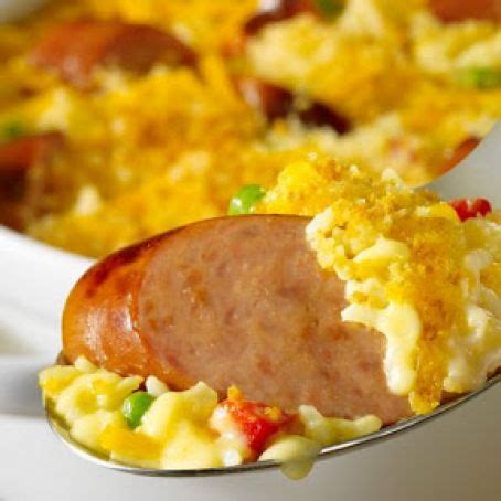 Smoked Sausage & Cheesy Rice Casserole Recipe