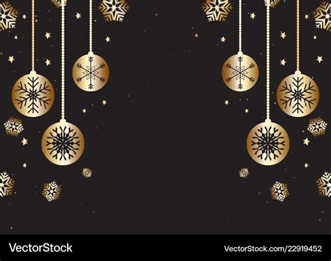 Black And Gold Christmas Wallpaper