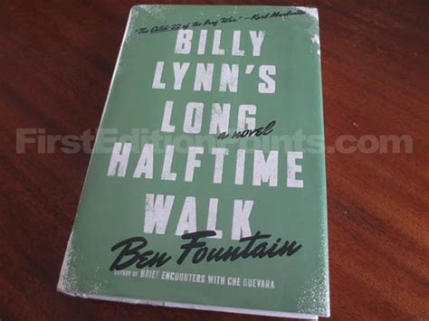 First Edition Criteria and Points to identify Billy Lynn's Long Halftime Walk by Ben Fountain