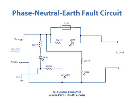 Earth Fault Indicator Circuit