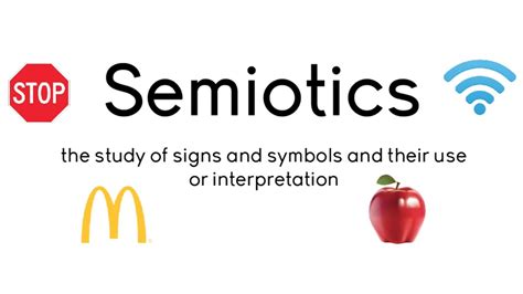 Semiotics Lesson - YouTube