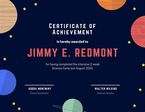 Customize 317+ Achievement Certificates Templates Online - Canva