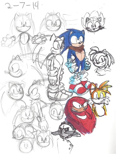 Sonic Sketch 10 by eppoif1 on DeviantArt