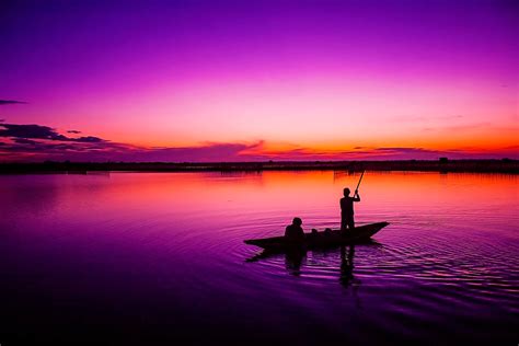 Fishing In Sunrise Free Stock Photo - Public Domain Pictures