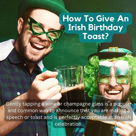 Raising A Glass: The Significance And Traditions Of Irish Birthday ...