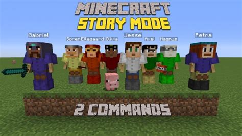 Minecraft: Story Mode Characters [1.9 - 2 Commands] Minecraft Project