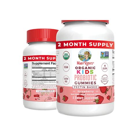 Kids Probiotics Supplement That Boosts Immunity and Improves Digestion