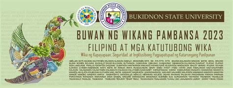 BUWAN NG WIKANG PAMBANSA 2023 - Bukidnon State University