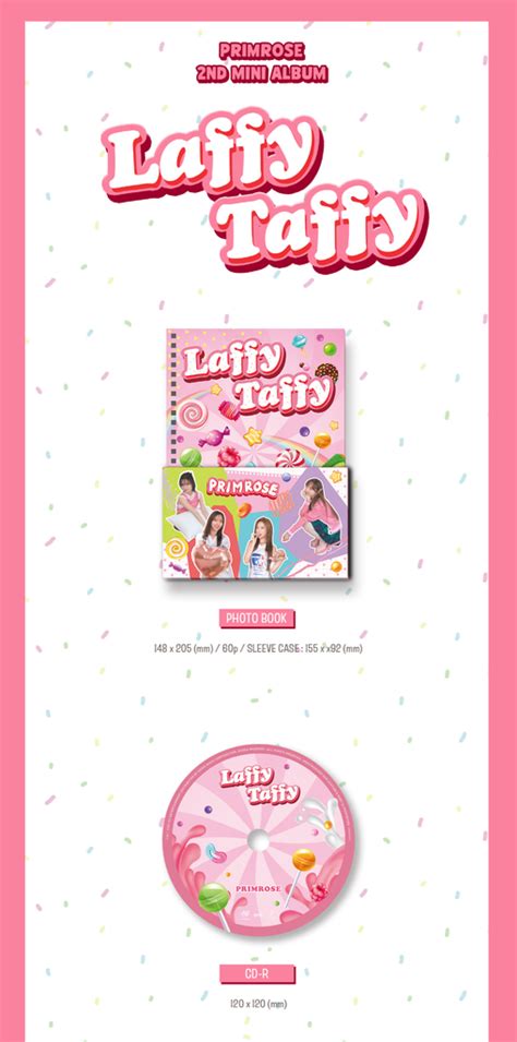 PRIMROSE - LAFFY TAFFY Album – KPOP MARKET [Hanteo & Gaon Chart Family Store]