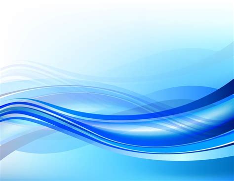 Abstract Blue Background with Waves - Vector download