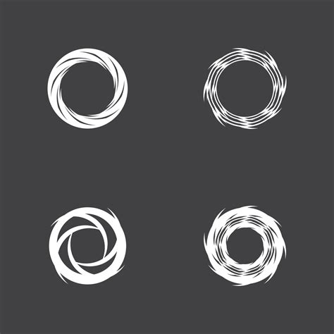 Circle Ring swirl Abstract Logo Vector 32318622 Vector Art at Vecteezy