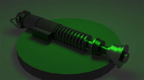 ArtStation - Luke Skywalkers Lightsaber (Episode 6)