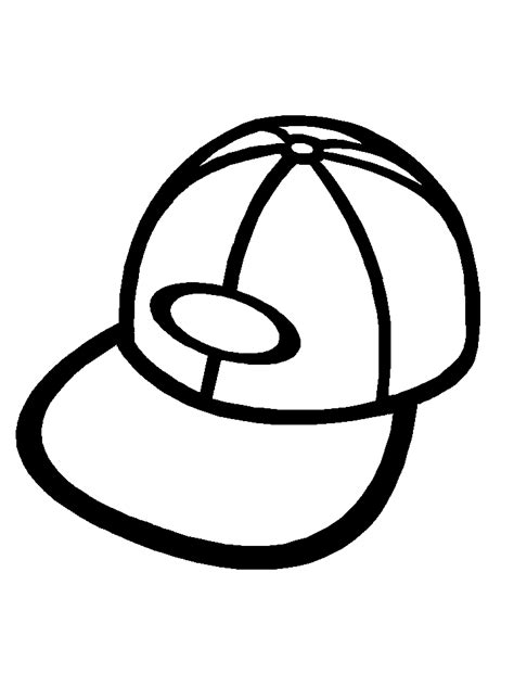 Hat coloring pages to download and print for free