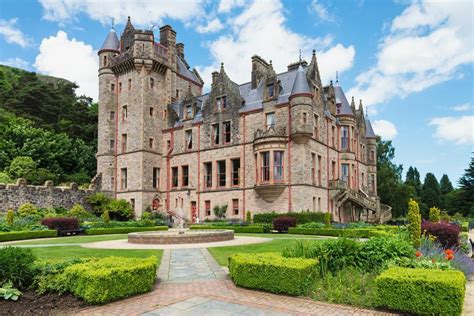 Belfast Castle - Northern Ireland - Belfast Castle was built on Cave ...