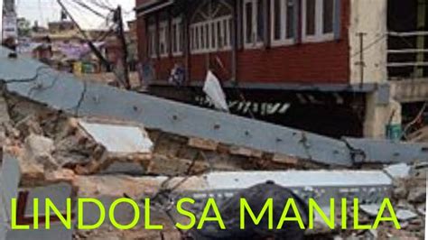 LINDOL SA metro manila NARARAMDAMAN... NGAYON 2.1 magnitude - YouTube