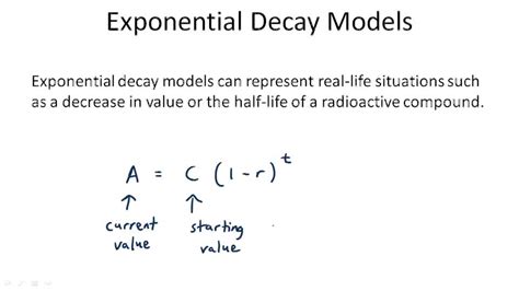 Exponential Decay Models - Overview ( Video ) | Algebra | CK-12 Foundation