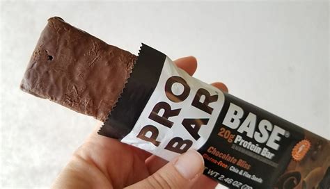 PROBAR Base 20 gram Vegan Protein Bar Review – Chocolate Bliss – The Vegan's Pantry