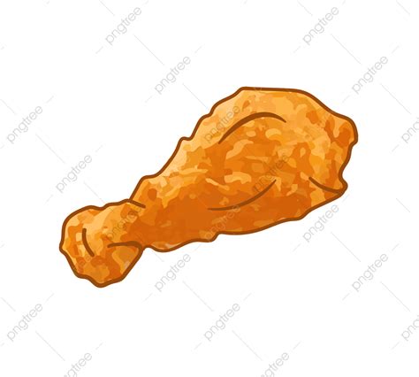 Chicken Hand Drawn Vector Hd Images, Hand Drawn Chicken Fry, Chicken Fry, Chicken Food, Chicken ...