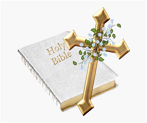 Bible With Cross Clip Art Bible Png Transparent Png Kindpng | Images ...