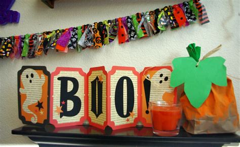 Halloween Banner - Happiness is Homemade