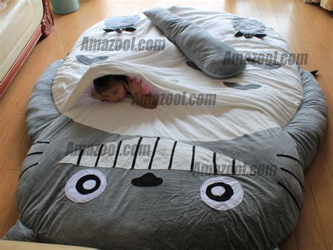 teeth Totoro Double bed Totoro bed Totoro sleeping bag (2.3x1.75m)