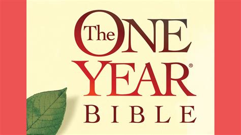 The One Year ® Bible | The Bible App | Bible.com