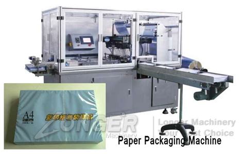 A4 Size Paper Making Plant - Paper Cutting and Packaging Processing Line