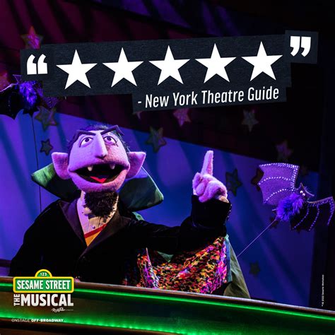 Sesame Street the Musical on Twitter: "1, 2, 3, 4, 5! 5 stars for ...