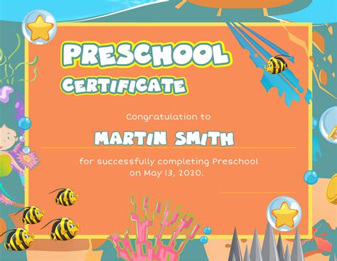 Preschool Certificates, Diy Preschool, Preschool Graduation, Graduate ...