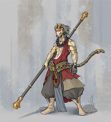 [OC] A Sun Wukong Character : characterdrawing | Sun wukong, King ...