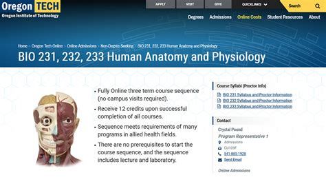 Best Online Anatomy and Physiology Courses – TangoLearn