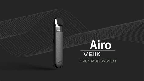 VEIIK Airo Vape Pod Kit, 2ml Refillable Cartridge - YouTube