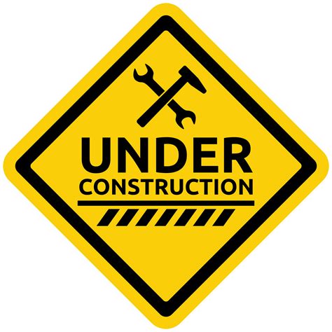 Under Construction Sign Printable - Printable Word Searches