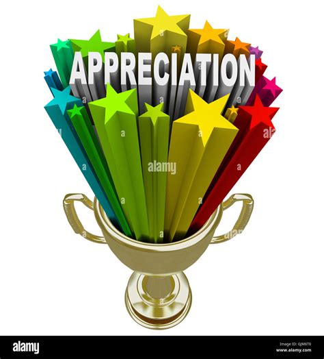 Appreciation Award - Recognizing Outstanding Effort or Loyalty Stock Photo - Alamy