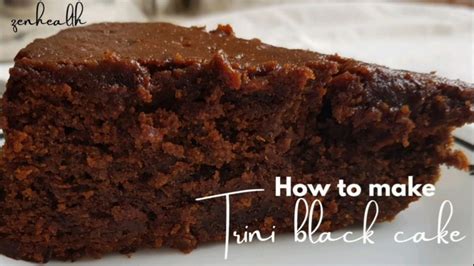 Trinidad Black Cake Recipe - Taste Trinbago