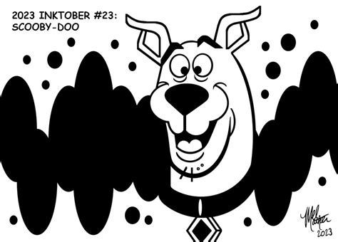 2023 Inktober 23 - Scooby-Doo by unicorn-skydancer08 on DeviantArt