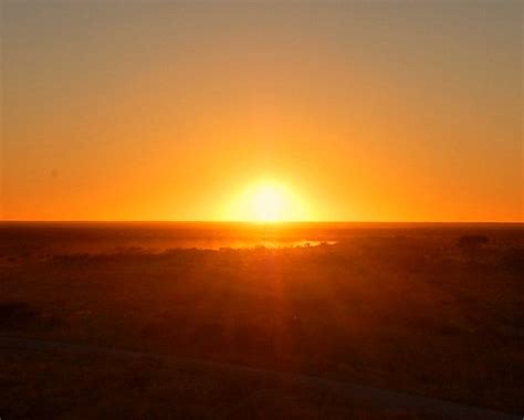 Namibian Sunrise | 5.57 am Okaukuejo Namibia | TinaCathou | Flickr