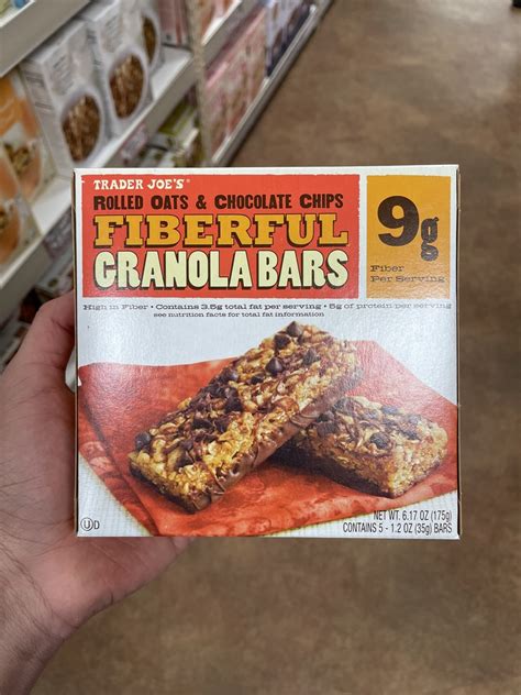 Fiberful Granola Bars - Trader Joe's | Oatmel