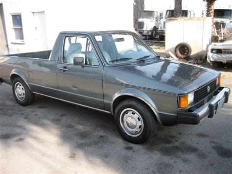 Diesel Power : 1981 Volkswagen Rabbit Pickup LX