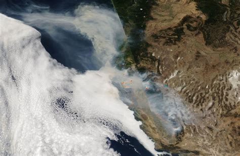 NASA Satellite Photo Shows Fires and Smoke 'Dominating' the West Coast ...