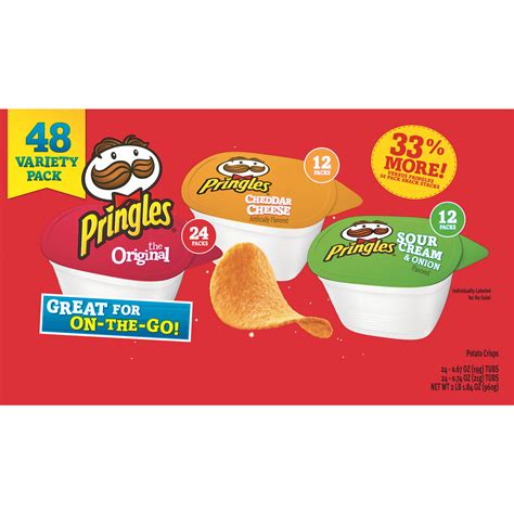 Pringles Snack Stacks Variety Pack, 48 ct. - BJs WholeSale Club