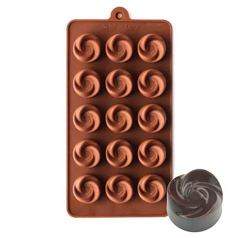 Rosette Silicone Chocolate Candy Mold | Country Kitchen SweetArt