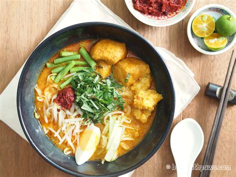 Nyonya Curry Laksa - BAKE WITH PAWS