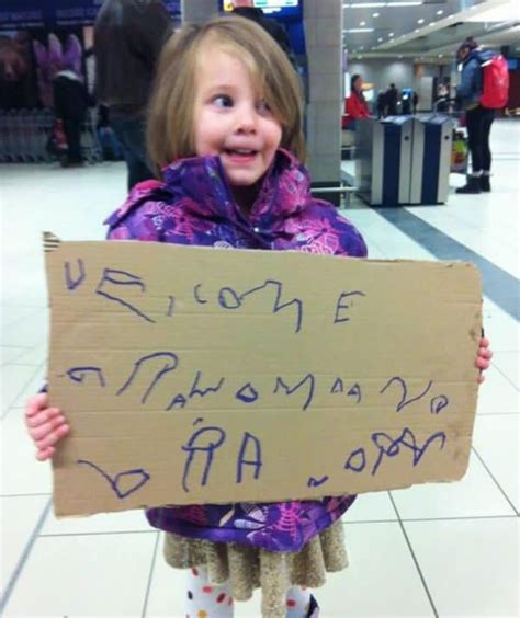 25 Funny Airport Pick-Up Signs That Really Say 'WELCOME HOME' - Bouncy Mustard